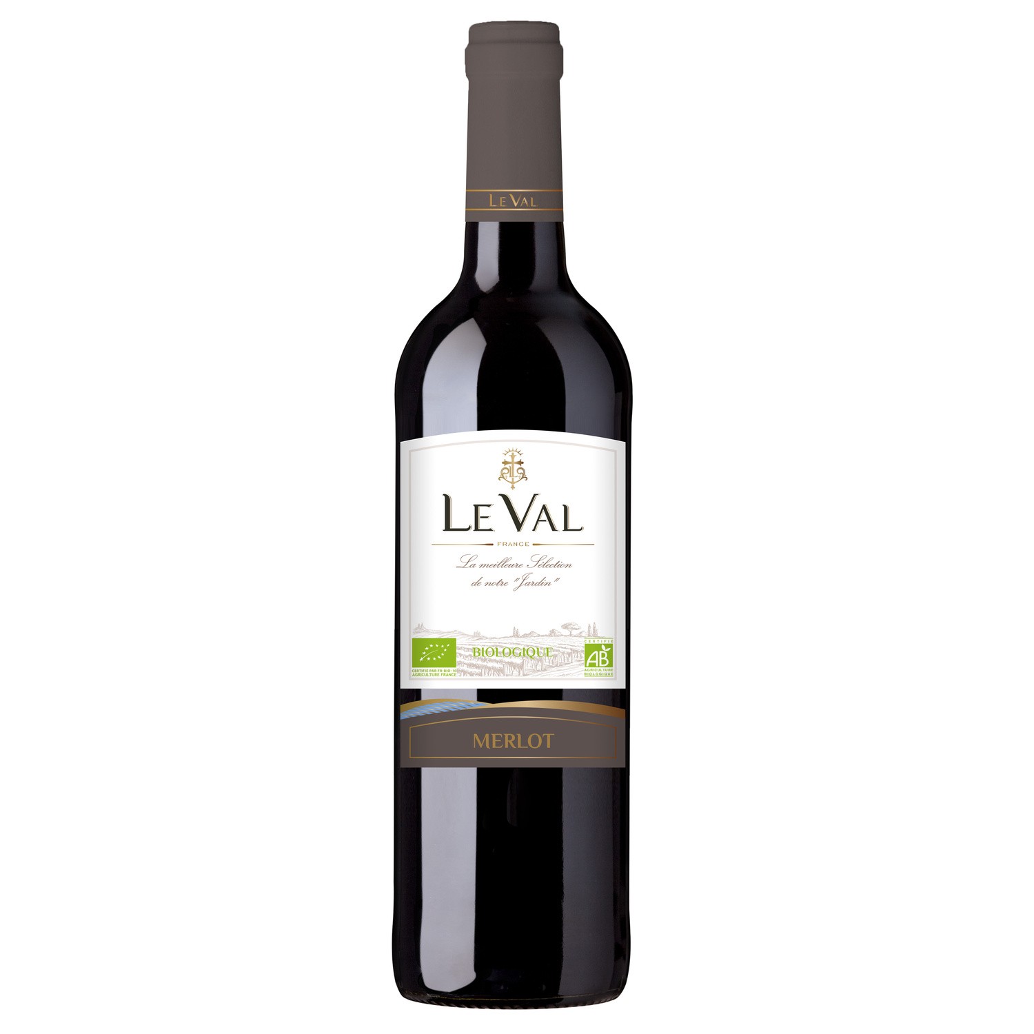 Vin rouge Merlot Bio LE VAL