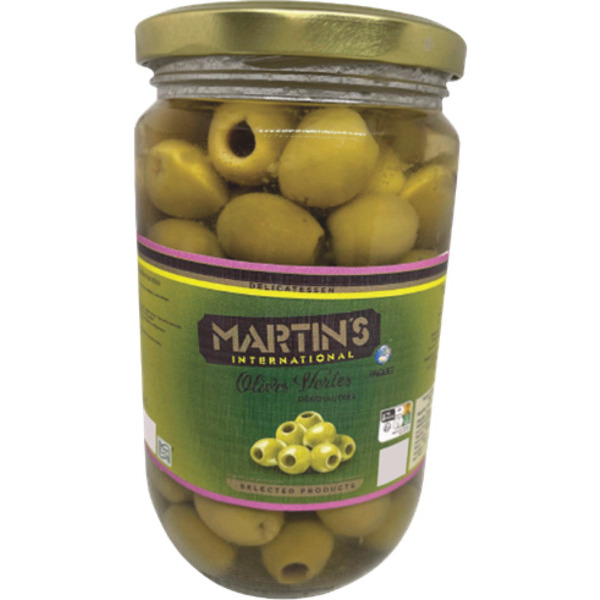 OLIVES VERTES DÉNOYAUTÉES
