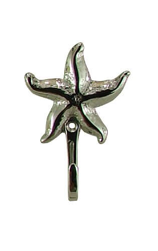 Accroche torchon, serviette, clé laiton chrome ...