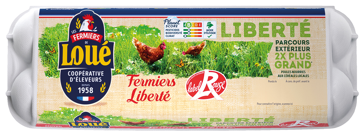 OEUFS FERMIERS LIBERTÉ LABEL ROUGE