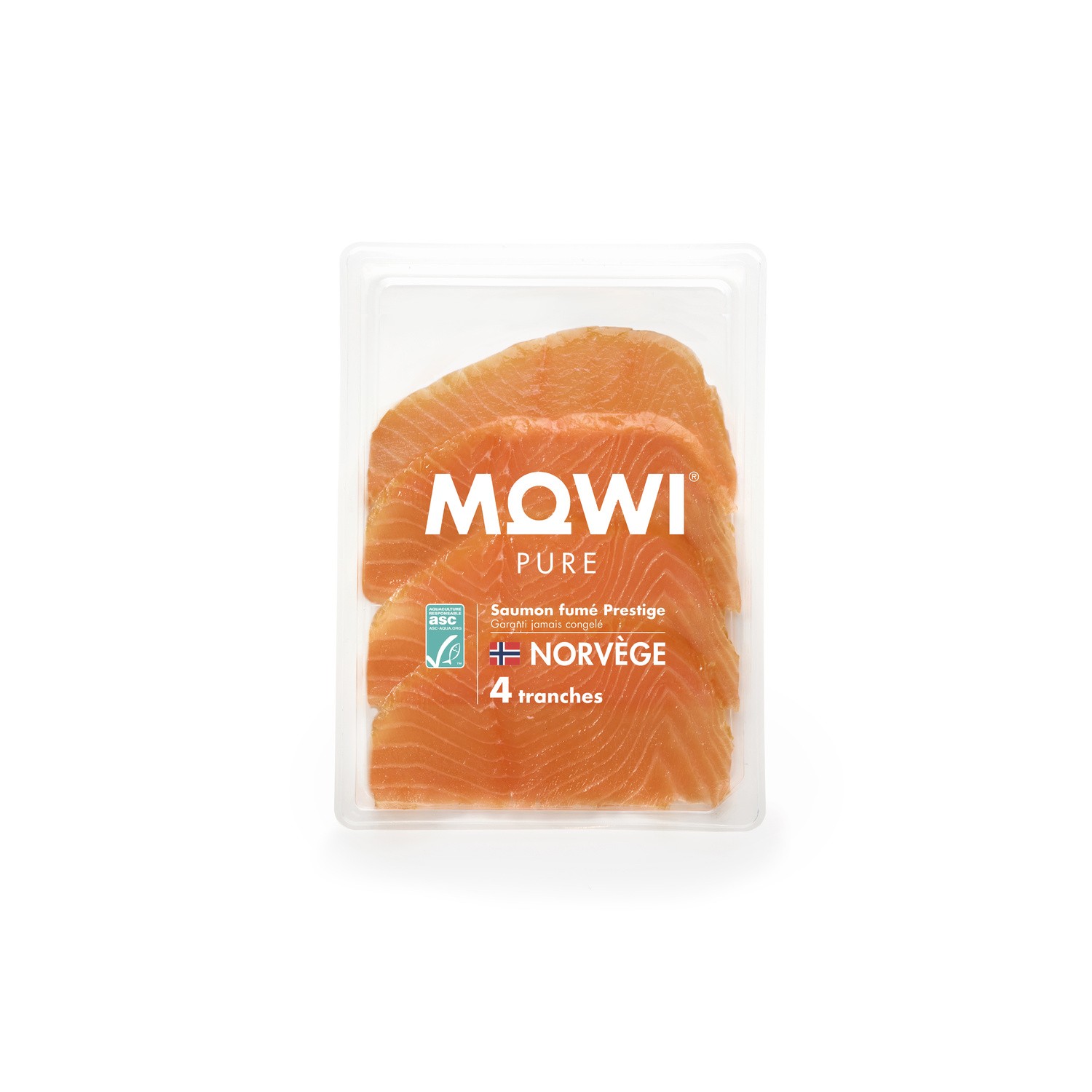 Saumon fumé Norvège MOWI