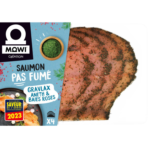  34% De Remise Immédiate Sur Les Gammes Saumons Fumés, Saumons Pas Fumés Et Saumons Traiteur Mowi code EAN 3321431026856 