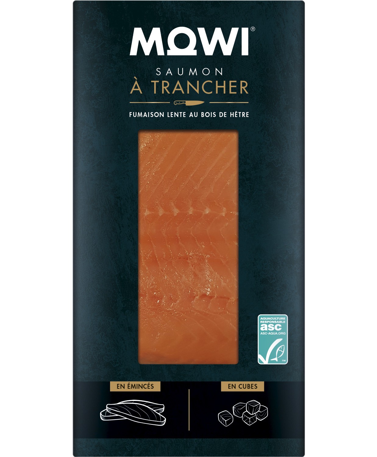 MOWI Saumon fumé de Norvège MOWI code EAN 3321436026639 