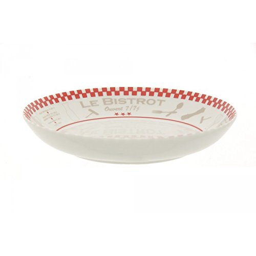 6 Assiettes creuse 'bistrot' 20,5cm