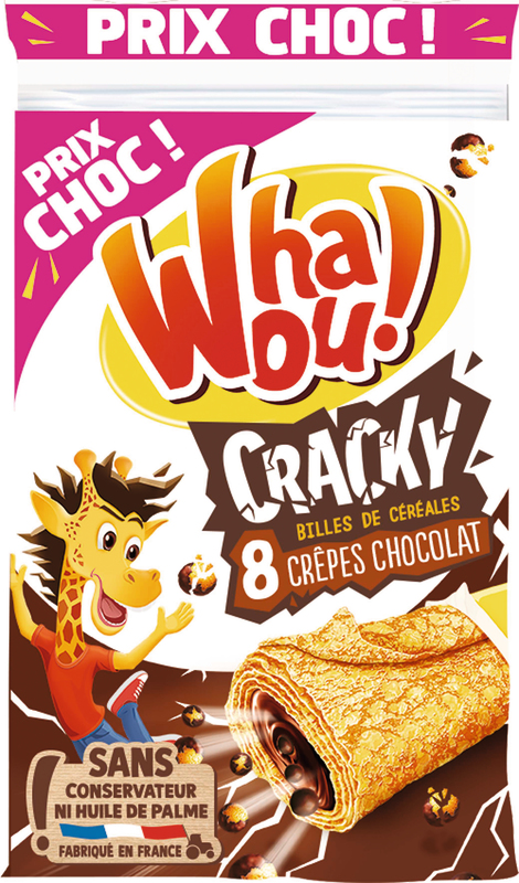 CRÊPES CRACKY CHOCOLAT Whaou!