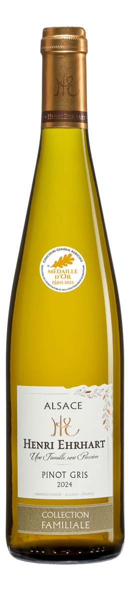 ALSACE AOP PINOT GRIS 2024 3322722001064 COLLECTION FAMILIALE