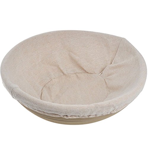 EXIU Corbeille à pain/pâte à levain panier en rotin pour banneton à pain rond code EAN 3323463000903 