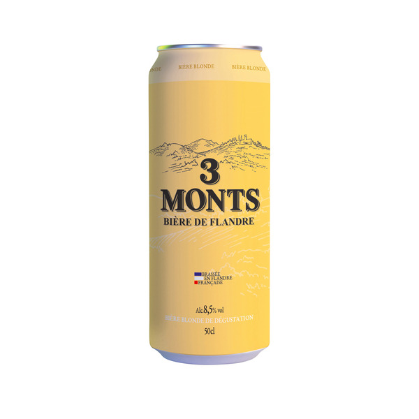 Bière Blonde 3324020003504 3 MONTS Bière Blonde 3324020003504 3 MONTS