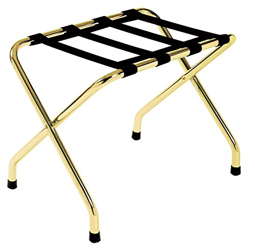 Support bagages métal doré - Rack bagage pour chambre HOTEL - réf. 866276 3324120002766 Jvd Support bagages métal doré - Rack bagage pour chambre HOTEL - réf. 866276 3324120002766 Jvd