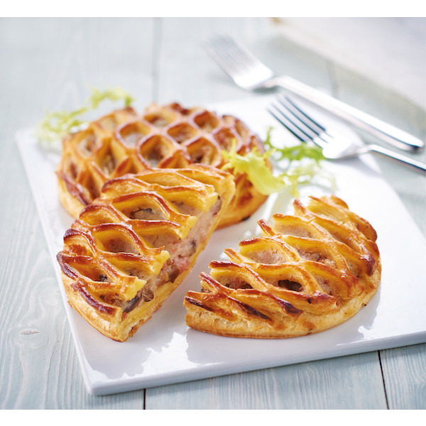 FEUILLETÉS JAMBON CHAMPIGNONS OU TOMATE MOZZARELLA OU FRUITS DE MER 3325420060395 (3325420060395)