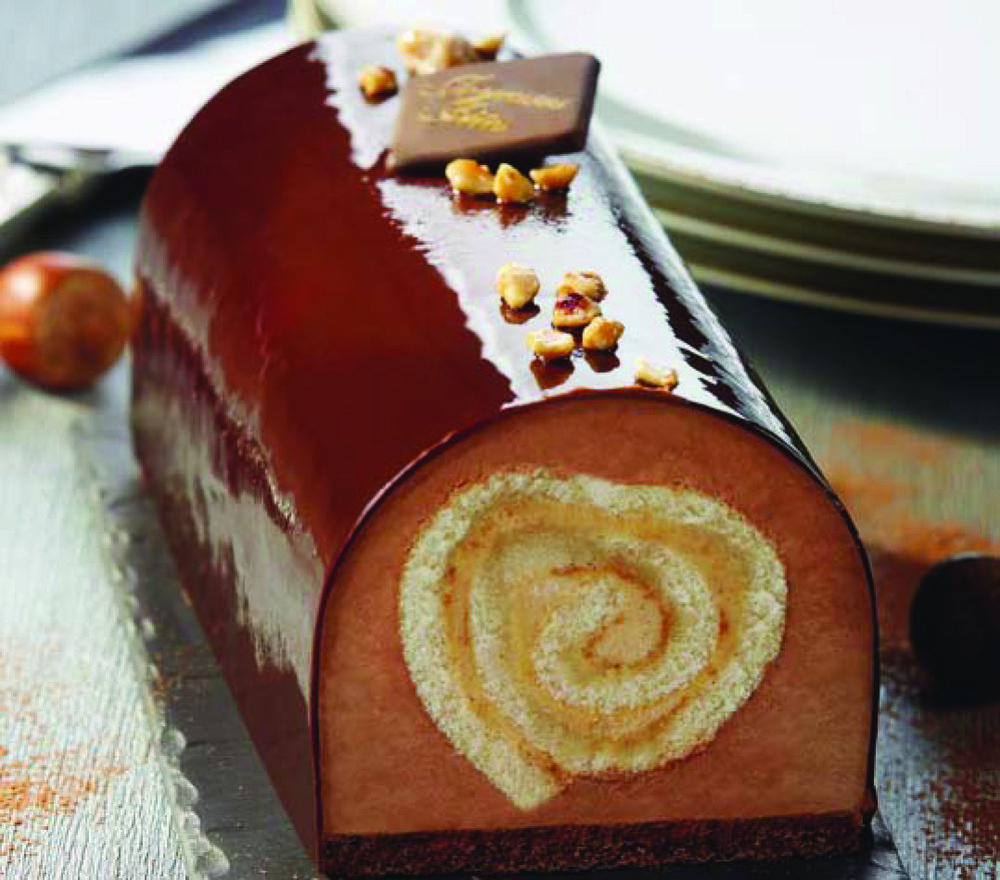BÛCHE CHOCOLAT PRALINE (3) 3325771000590 (3325771000590)