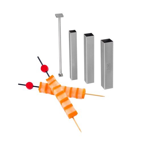 Id1207 design culinaire kit de 3 tubes carrés d...