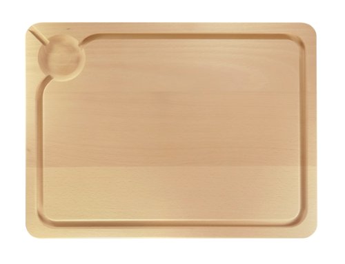 Npb02 planche à découper avec rigole bois 40 x ...