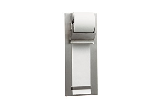 N8033 bloc notes avec rouleau + porte crayon inox