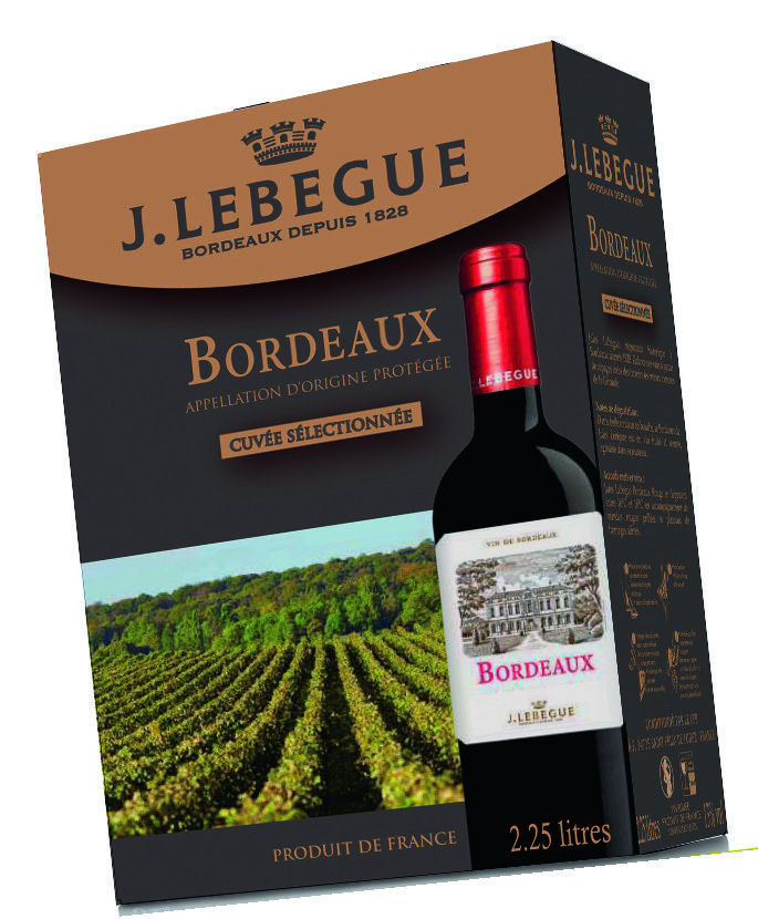  AOP(1) BORDEAUX ROUGE JULES LEBEGUES code EAN 3326262212430 