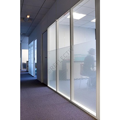 Film adhésif décoratif et transparent Rayures I...