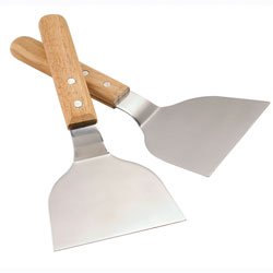 Set de 2 spatules plancha