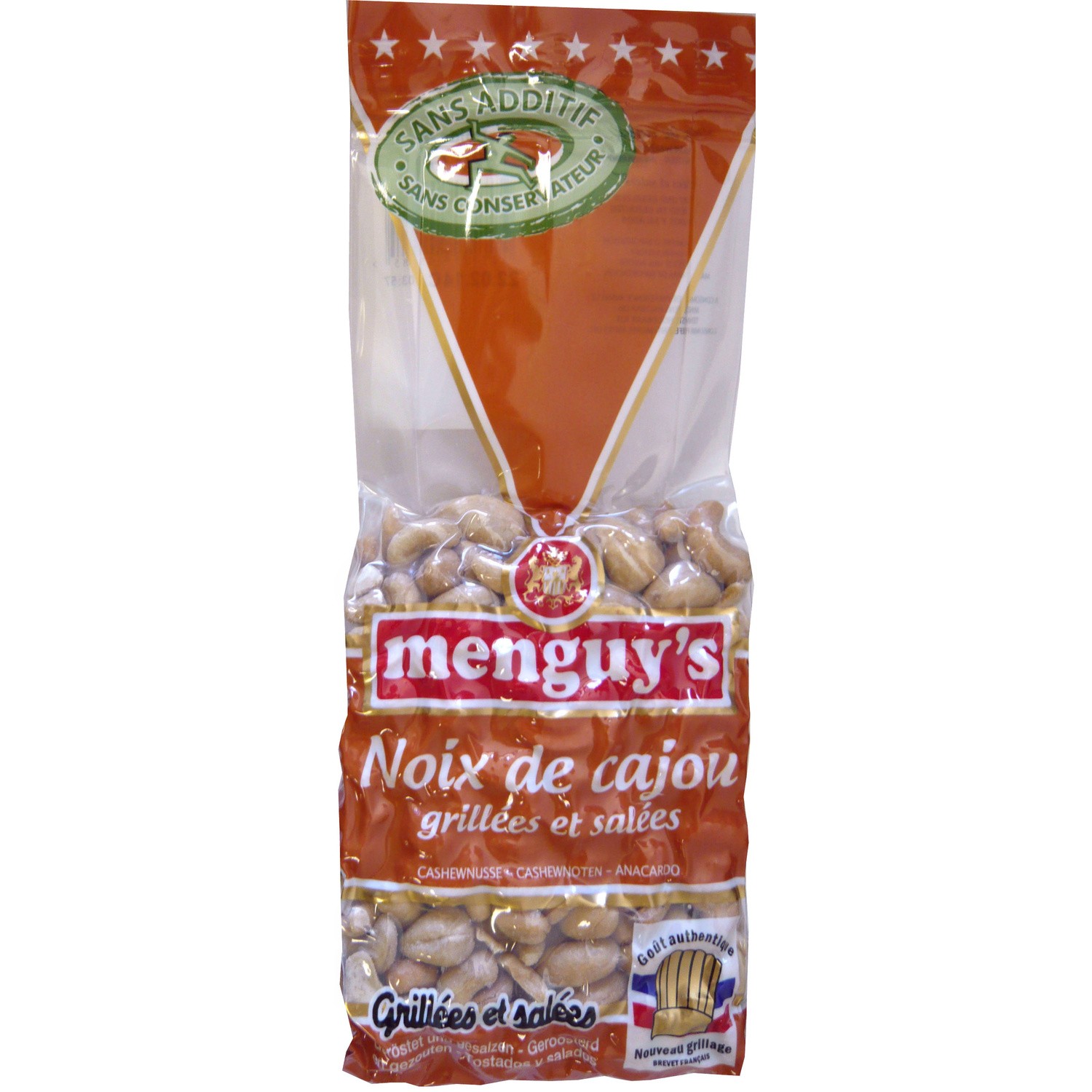 Noix de cajou salées grillées MENGUY'S