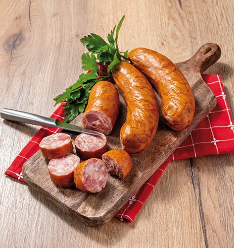  SAUCISSE FUMÉE LORRAINE PUR PORC À CUIRE code EAN 3327758631148 
