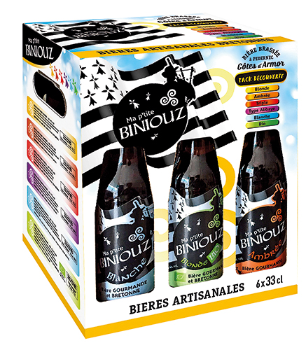 P’TITE BINIOUZ COFFRET DE BIÈRES ARTISANALES code EAN 3328043372272 