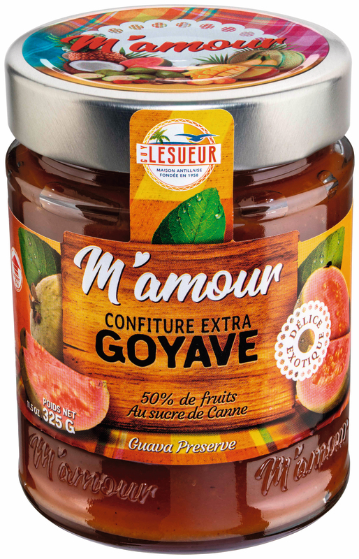 m'amour CONFITURE EXTRA GOYAVE m'amour code EAN 3328382512322 