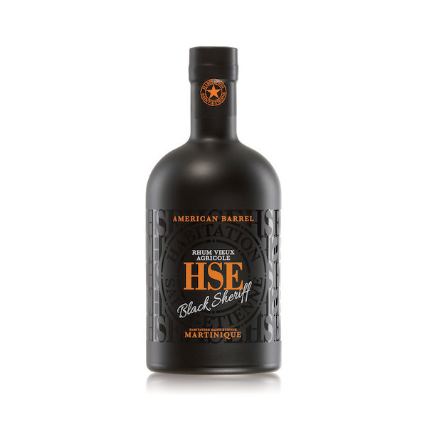 HSE Rhum vieux agricole de La Martinique Black Sheriff code EAN 3328731064007 