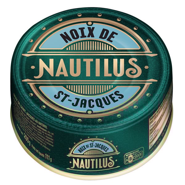 Noix de Saint-Jacques au naturel