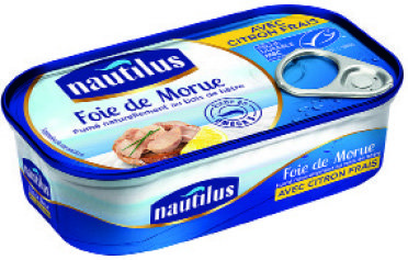  FOIE DE MORUE "NAUTILUS" code EAN 3329150351129 