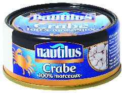 CRABE 100 % MORCEAUX Nautilus