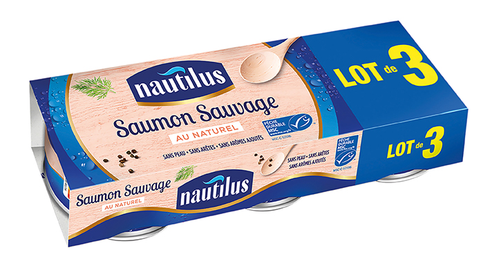 NAUTILUS SAUMON code EAN 3329150420177 