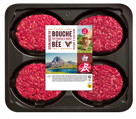 VIANDE BOVINE : STEAK HACHÉ X4 12% DE MG LABEL ROUGE 3329491555781 BOUCHE BÉE