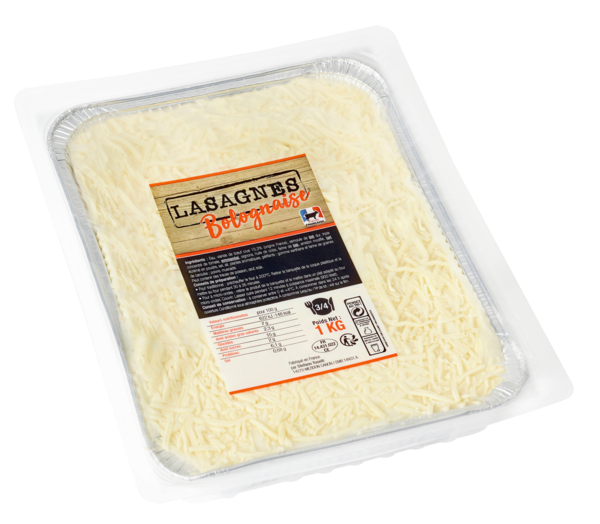 CHAZAL LASAGNE BOLOGNAISE BOEUF 
 code EAN 3329630301736 