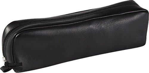 - trousse rectangulaire cuir 20,5x4x6 cm - noir...