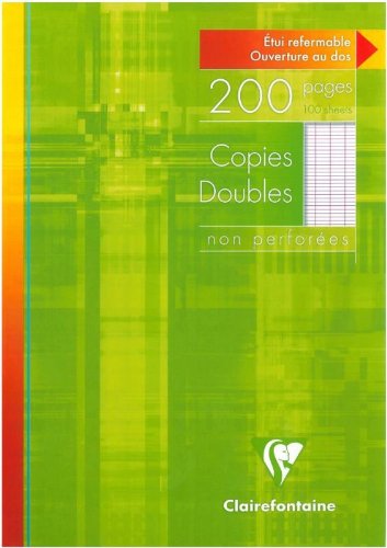 - copies doubles non perforées blanche 21x29,7c...