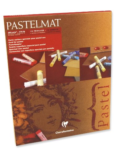 Bloc papier pastelmat 4 teintes 360 grammes 24 ...