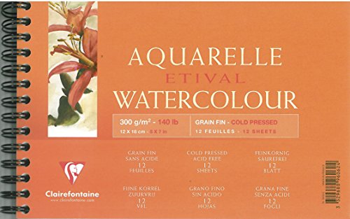 Album spiralé Etival grain fin 12cm x 18 cm 12 ...