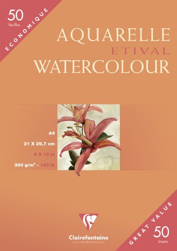 96469c etui de aquarelle grain fin 50 feuilles ...