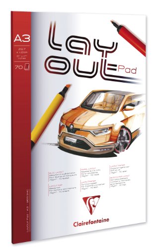 Bloc Collé Layout A3 70 grammes  70 feuilles pa...