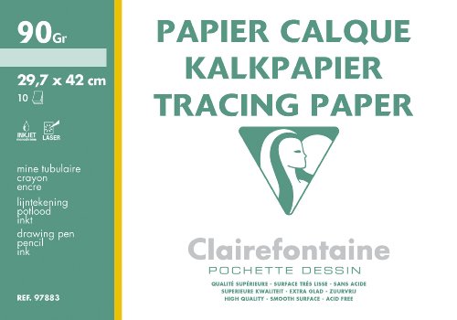 97883 pochette de 10 feuilles 95 g format a3