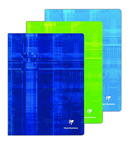 Clairefontaine Metric Lot de 3 Cahier 96 pages ...