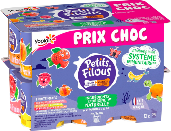  Petits Filous Fruits Panachés code EAN 3329770041790 