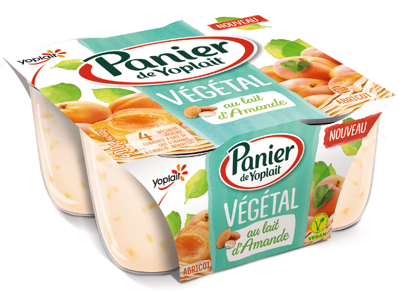 PANIER VÉGÉTAL  AMANDE ABRICOT Yoplait