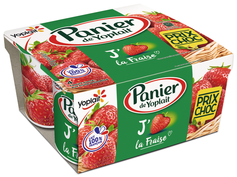 YAOURT AUX FRUITS PANIER FRAISE yoplait 3329770063792 yoplait YAOURT AUX FRUITS PANIER FRAISE yoplait 3329770063792 yoplait