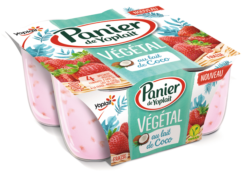 PANIER VÉGÉTAL  LAIT COCO FRUITS yoplait