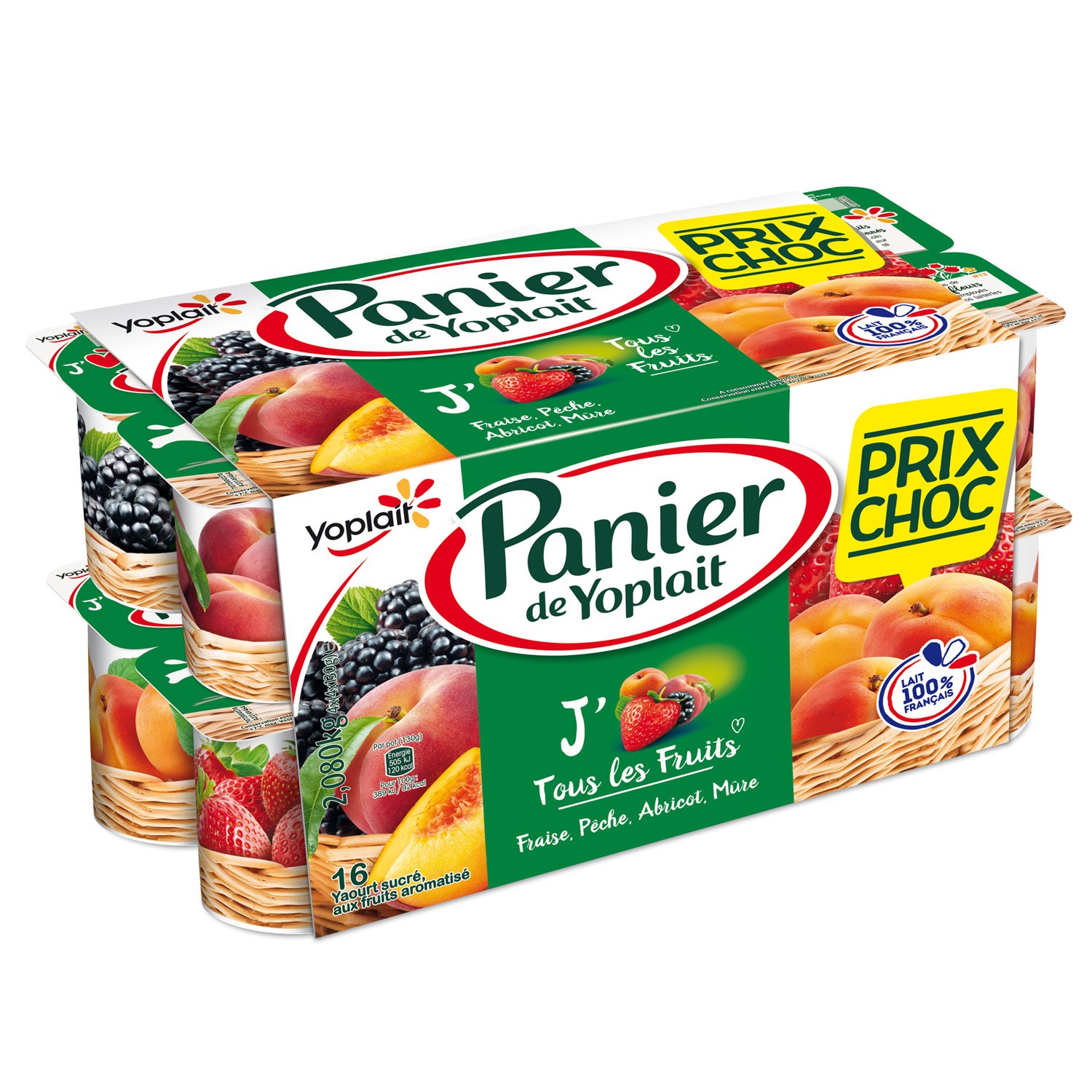 Yaourt au fruits YOPLAIT