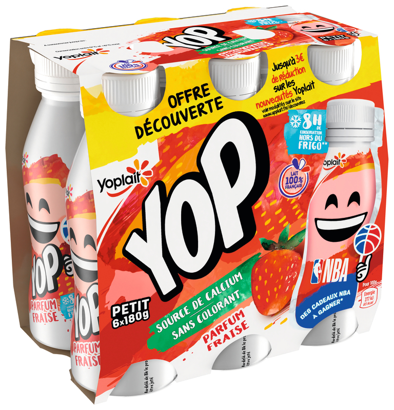 Yoplait YAOURT À BOIRE PTIT YOP FRAISE Yoplait code EAN 3329770075320 