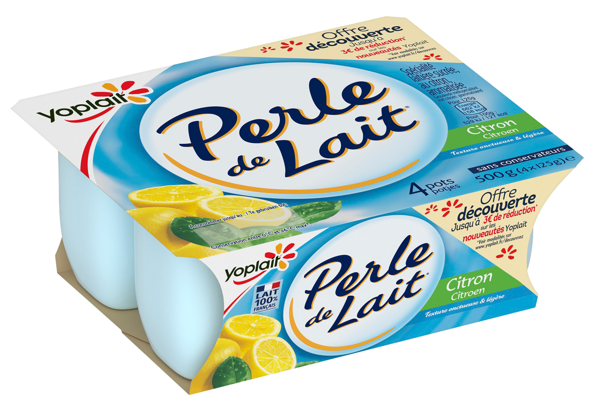 Perle de lait Saveur Citron Offre Découverte