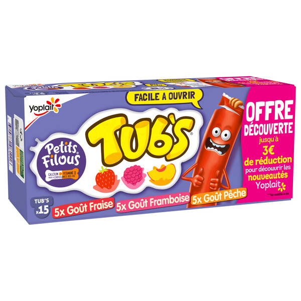  Petits Filous tube
"Offre Découverte" code EAN 3329770081116 