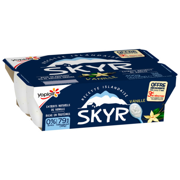 SKYR 0% À LA VANILLE 
