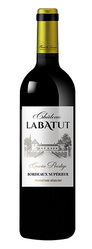  BORDEAUX SUPÉRIEUR AOP 2023 “CHÂTEAU LABATUT” CUVÉE PRESTIGE code EAN 3330690005433 